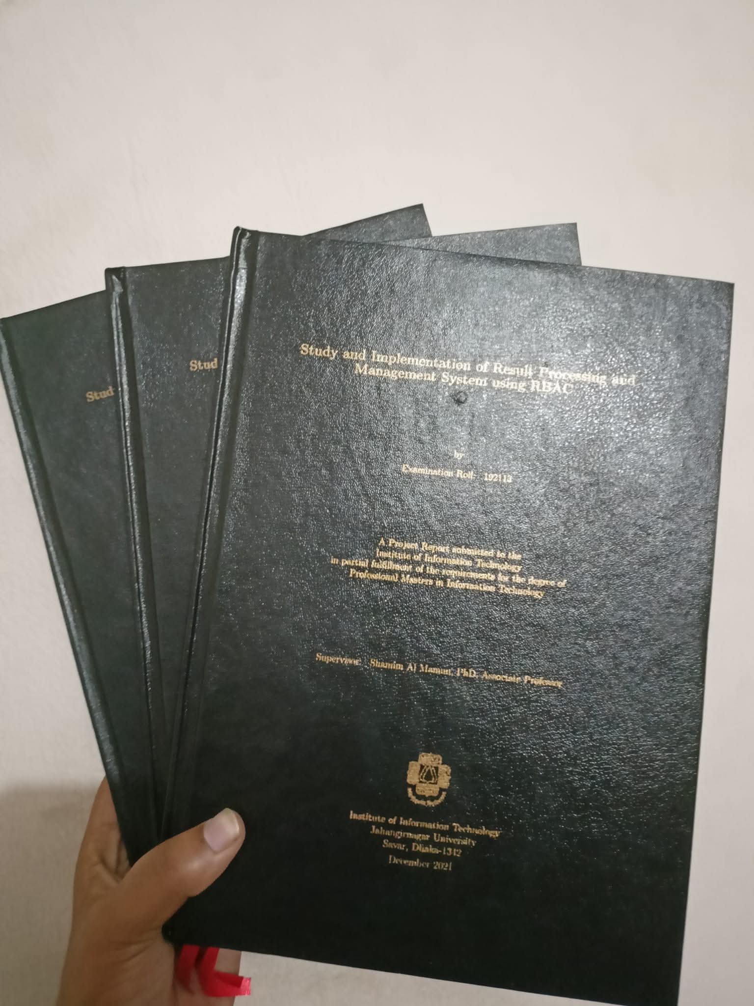 Project based thesis for fulfillment of my MIT degree